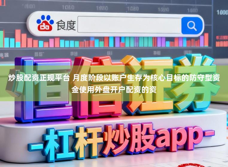 炒股配资正规平台 月度阶段以账户生存为核心目标的防守型资金使用外盘开户配资的资