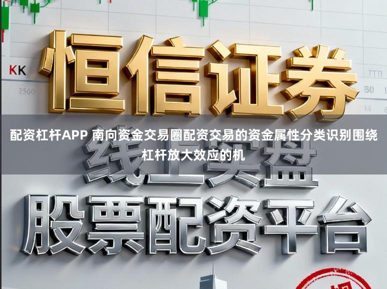 配资杠杆APP 南向资金交易圈配资交易的资金属性分类识别围绕杠杆放大效应的机
