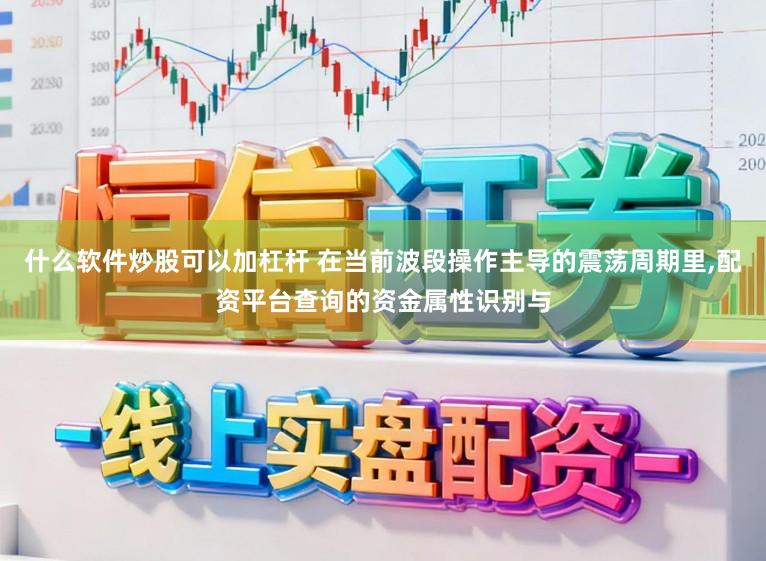 什么软件炒股可以加杠杆 在当前波段操作主导的震荡周期里，配资平台查询的资金属性识别与