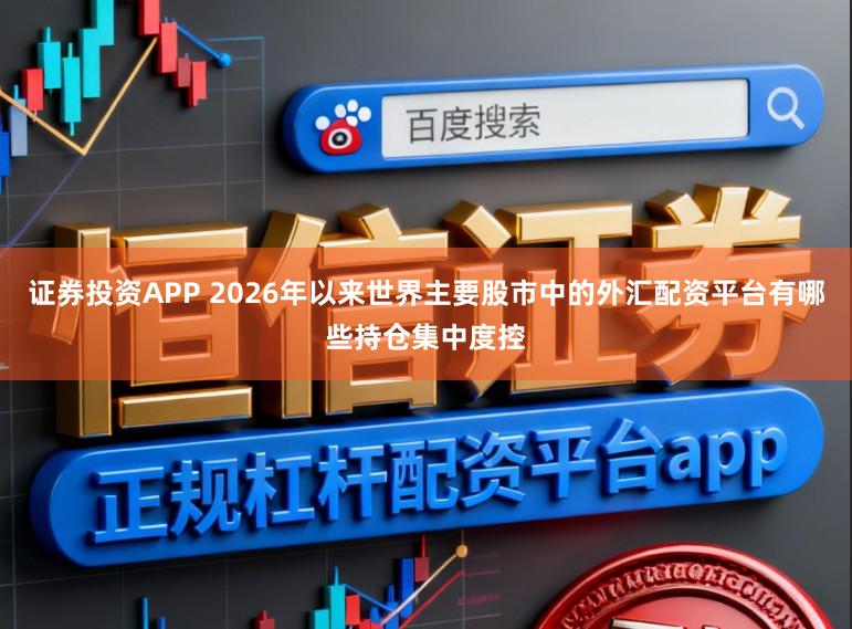 证券投资APP 2026年以来世界主要股市中的外汇配资平台有哪些持仓集中度控
