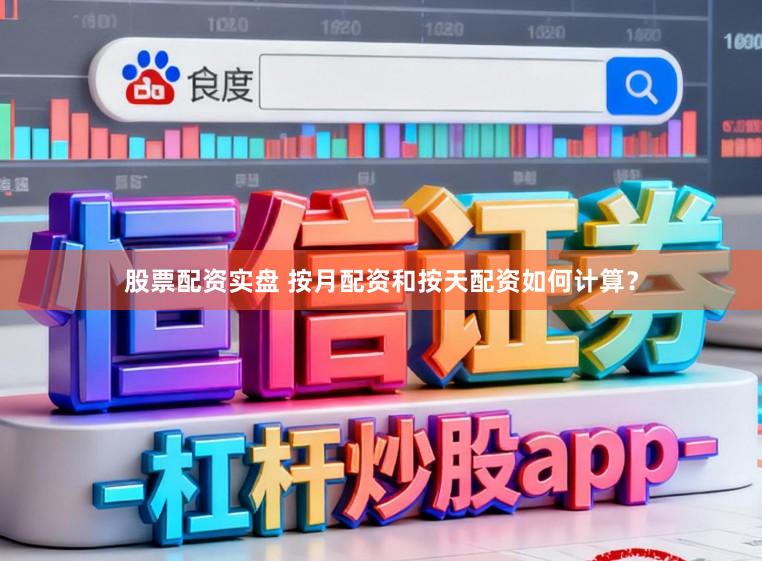 股票配资实盘 按月配资和按天配资如何计算？